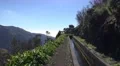 4k Levada waterway hiking path panning mountains 4k or 4k+ Resolution