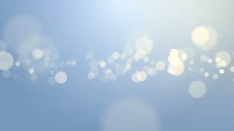 4k Light Blue Bokeh &amp; Dust Animation Clean Background Seamless Loop. Stock Footage 62762953
