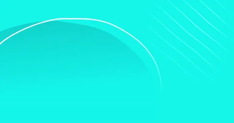 4k light blue green abstract circular animated wavy background. Stock Footage 148487310