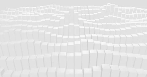 4k Light grey white seamless looped gradient abstract background. Video stock 135809121