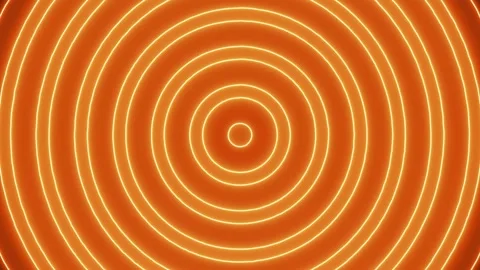 4k light sunny yellow gradient seamless looped animated background. 4k circ.. Video stock 303032966