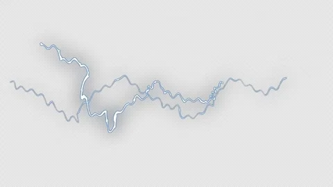4K Lightning and Energy Effects on a transparent background. Stock Footage 259996138