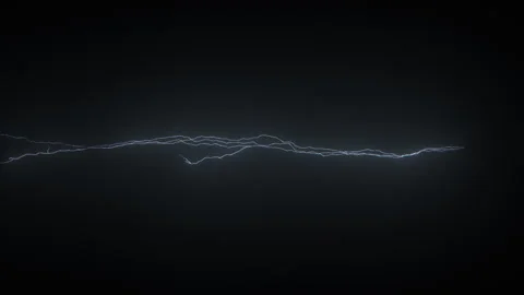4k Lightning Bolt spark loop Stock Footage 323523959