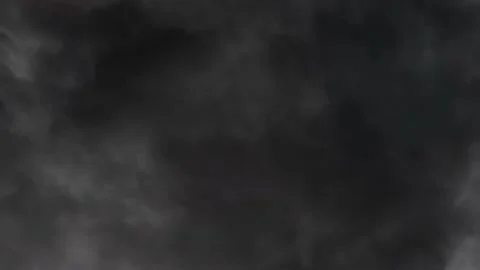 4k Lightning From Heavy, Gray Storm Clouds Stock Footage 155320528