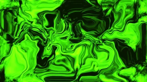 4k Liquid abstract background. Shining movement of paint with glitter on ye.. 스톡 동영상 332959960