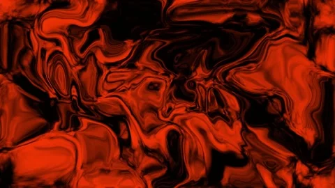 4k Liquid abstract background. Shining movement of paint with glitter on ye.. Stock Footage 332959970