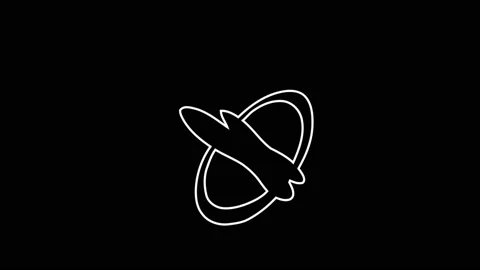 4K Liquid Elements Doodle. Drag and drop Stock Footage 114165252