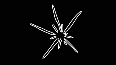 4K Liquid Elements Doodle. Drag and drop Stock Footage 114238969