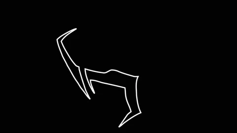 4K Liquid Elements Doodle. Drag and drop Stock Footage 114239163