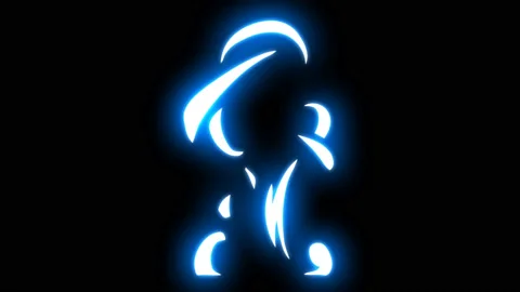 4K Liquid Elements Glow. Drag and drop Stock Footage 114384033