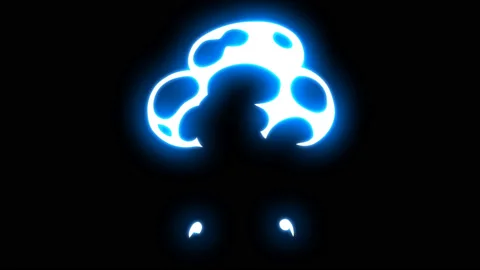 4K Liquid Elements Glow. Drag and drop Stock Footage 114384203