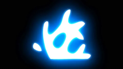 4K Liquid Elements Glow. Drag and drop Stock Footage 114635579