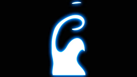 4K Liquid Elements Glow Loops. Drag and drop Stock Footage 115922351