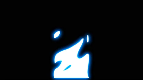 4K Liquid Elements Glow Loops. Drag and drop Stock Footage 115922425