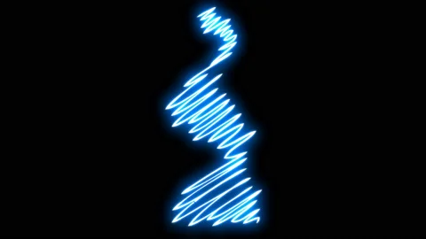 4K Liquid Elements Glow Loops. Drag and drop Stock Footage 115923911