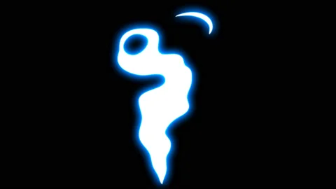 4K Liquid Elements Glow Loops. Drag and drop Stock Footage 115924930