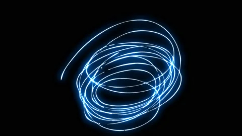 4K Liquid Elements Glow Loops. Drag and drop Stock Footage 116023995
