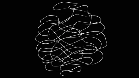 4K Liquid Elements Loops. Drag and drop Stock Footage 112792687