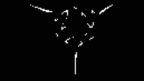 4K Liquid Elements Pixelate. Drag and drop Stock Footage 113508007