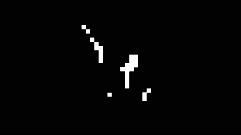 4K Liquid Elements Pixelate. Drag and drop Stock Footage 113795920