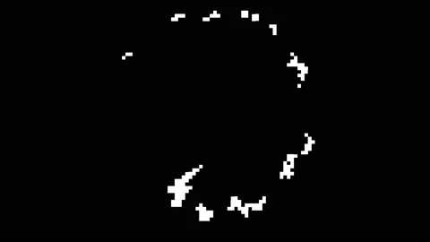 4K Liquid Elements Pixelate. Drag and drop Stock Footage 113860079