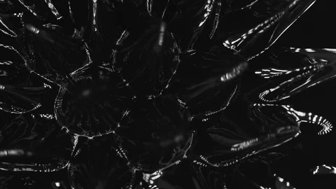 4k Liquid Surface, Abstract, Oil, Fluid, Ferrofluid 库存影片 91958489