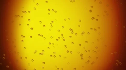 4k liquid video animation. Beer liquid with bubbles rising, 4K, Loop Stock Footage 276325234