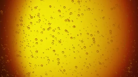 4k liquid video animation. Beer liquid with bubbles rising, 4K, Loop Stock Footage 276325242