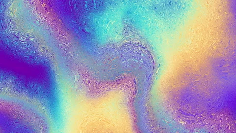 4k loop abstract background that features vibrant and colorful textures Stock Footage 297010553