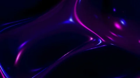 4K Loop of Abstract Moving Neon Waves Background Stock Footage 132562525