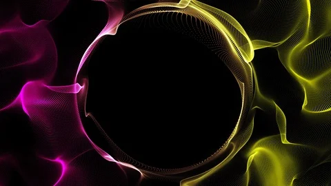 4k Loop Abstract Sphere particle explosion logo reveal Stock Footage 92455218