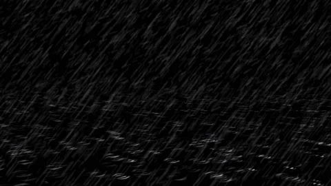 4k Loop animation background of Real High quality Thunder Rain Drops Falling Video stock 180303993
