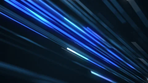 4K Loop Animation Digital Technology Stream Super Fast Speed Lines From Botto Stock Footage 167147691