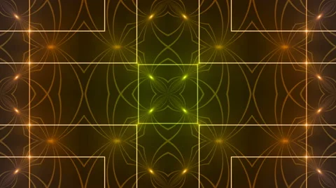 4k loop background, kaleidoscope light Stock Footage 43344996