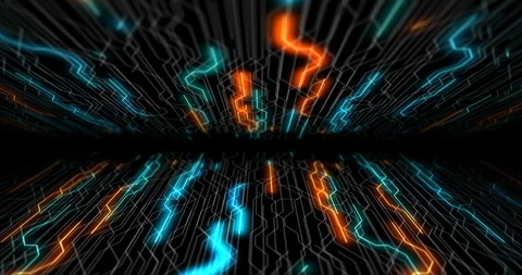 4K loop of Circuit board, Motherboard, Digital chip. Tech science background. Stock Footage 124599836