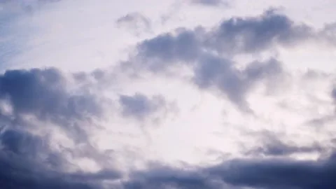 4K Loop of clouds over black sky time lapse Stock Footage 133501093