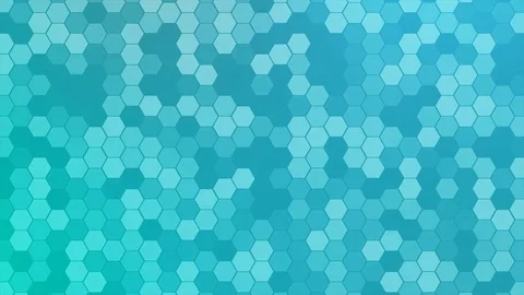 4K Loop Hexagons Mosaic Background Video stock 80287290