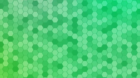 4K Loop Hexagons Mosaic Background Stock Footage 80287291