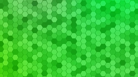 4K Loop Hexagons Mosaic Background Stock Footage 80287293