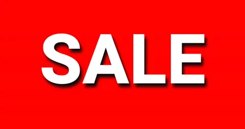 4k Loop. Pattern with Word Sale on Transparent Background. Alpha Channel  Stock Footage 115450442