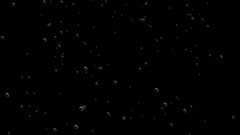 4k Loop Rain Drops Falling ,Alpha Channel Stock Footage 121354665