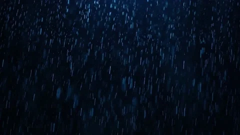 4k Loop Rain Drops Falling, Real Rain | Stock Video | Pond5