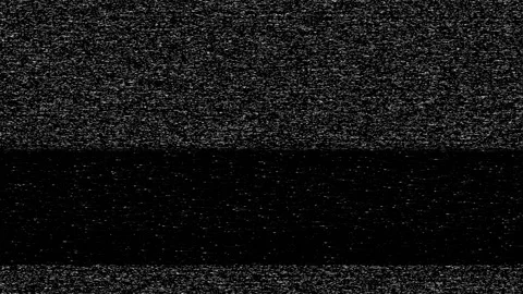 4k Loop television interference pattern caused by satellite signal interference Stock Footage 157991776