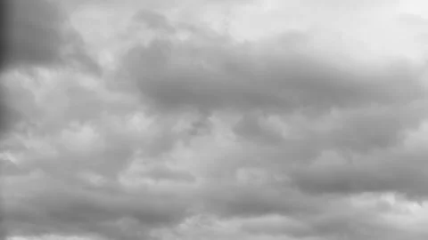 4K Loop of white clouds over sky time lapse Stock Footage 134319199