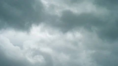 4K Loop of white clouds over sky time lapse Stock Footage 134319597