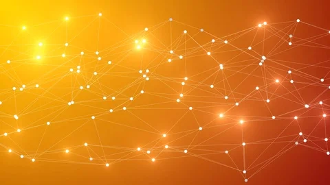 4K Loopable Abstract Low Poly surface with glares as CG background. V3 Stock Footage 94745146