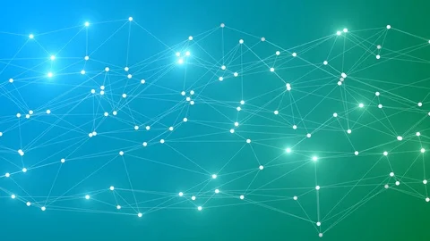 4K Loopable Abstract Low Poly surface with glares as CG background. V9 Stock Footage 94745167