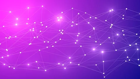 4K Loopable Abstract Low Poly surface with glares as CG background. V13 Stock Footage 94745181