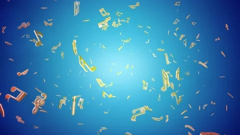 4K Loopable Animation Audio Music Musica... | Stock Video | Pond5