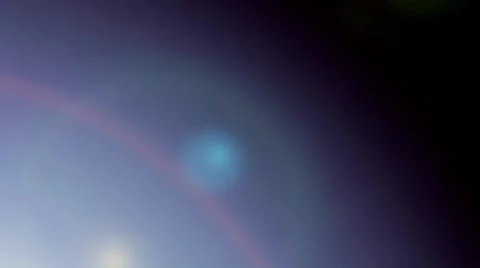 4K LOOPABLE Colorful Lens Flare Motion Background Stock Footage 50063020